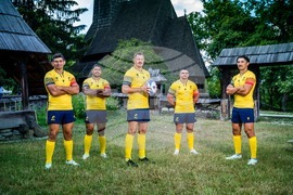 Румъния - Национален отбор по ръгби - Музей на селото - фотосесия - нови екипи