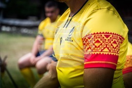 Румъния - Национален отбор по ръгби - Музей на селото - фотосесия - нови екипи