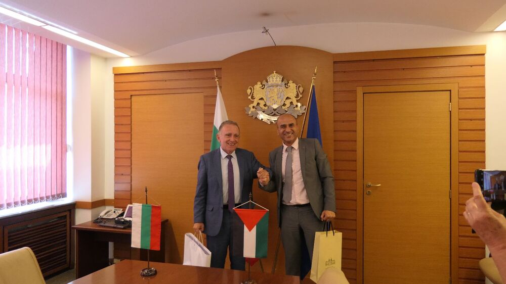 Зам.-министър Йоцев: Има много възможности за сътрудничество с Палестина