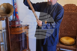 Румъния - манастир Комана - Михаил Мускариу