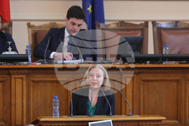 Парламент - Надежда Йорданова - заседание