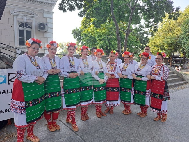 Видин - състав за български народни танци от Унгария - творчески лагер