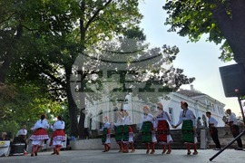 Видин - състав за български народни танци от Унгария - творчески лагер