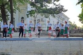 Видин - състав за български народни танци от Унгария - творчески лагер