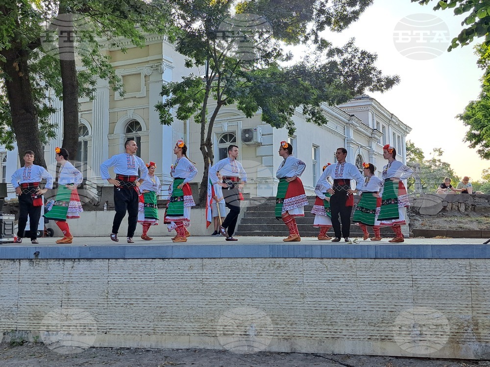 Видин - състав за български народни танци от Унгария - творчески лагер