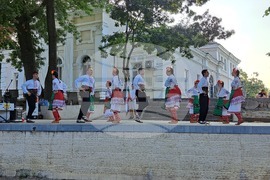 Видин - състав за български народни танци от Унгария - творчески лагер