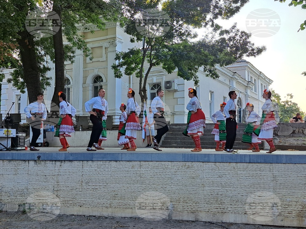 Видин - състав за български народни танци от Унгария - творчески лагер