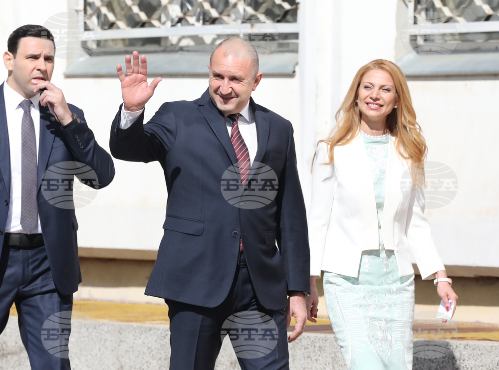 Румен Радев - 55 СУ "Петко Каравелов" - патронен празник