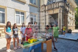 Разград - ученици - проект - демонстрация