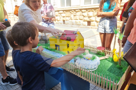 Разград - ученици - проект - демонстрация