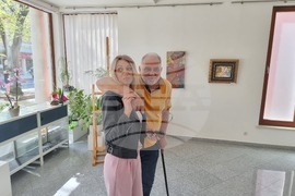 Хасково - Михаил Лалов и Гергана Лалова - изложба. Снимка: Николай Грудев