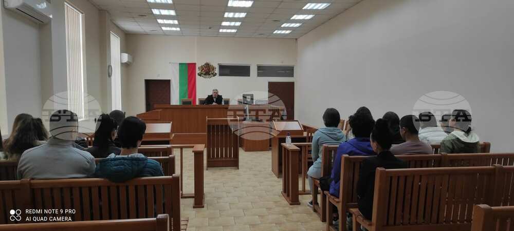 С видовете съдилища се запознаха ученици в Дните на отворените врати в Окръжния съд в Търговище