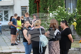 Село Лозен - мирен протест - двойно убийство