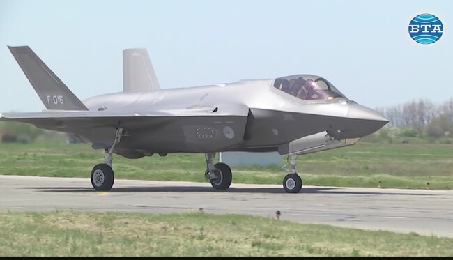 Медиен ден за изпълнение на мисията Air Policing от българските и нидерландските ВВС