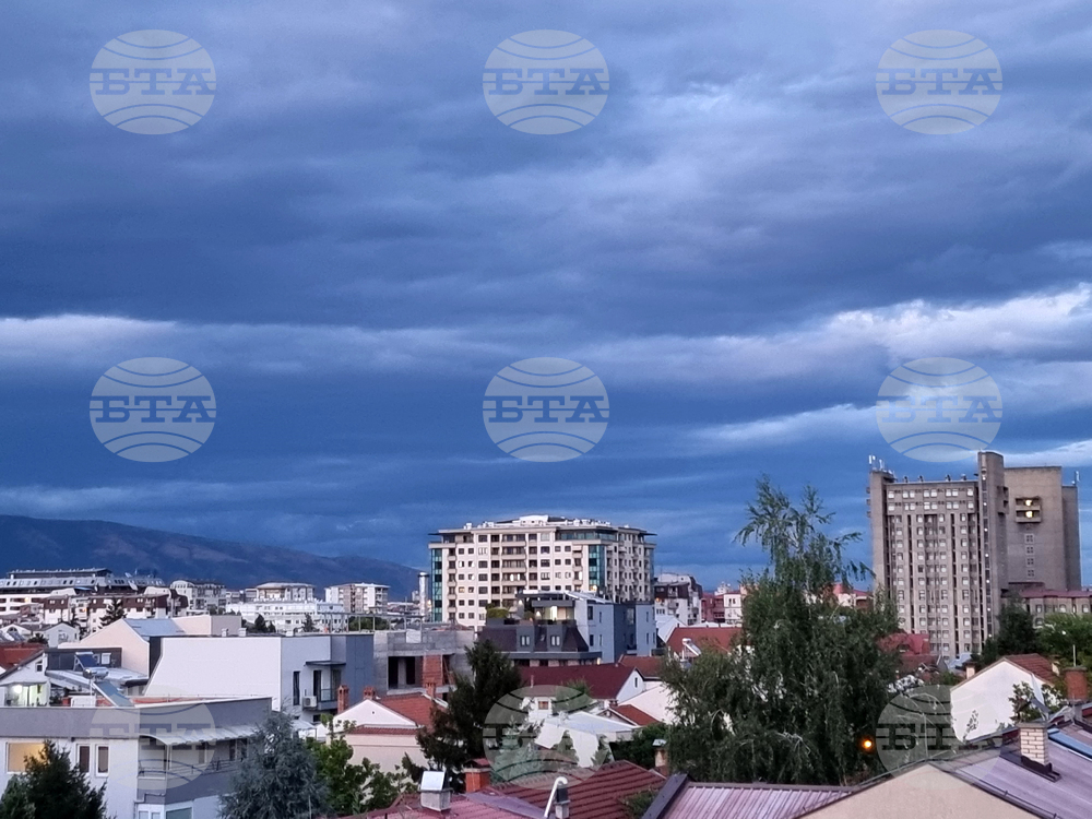 Проливни дъждове причиниха материални щети в Куманово, Северна Македония