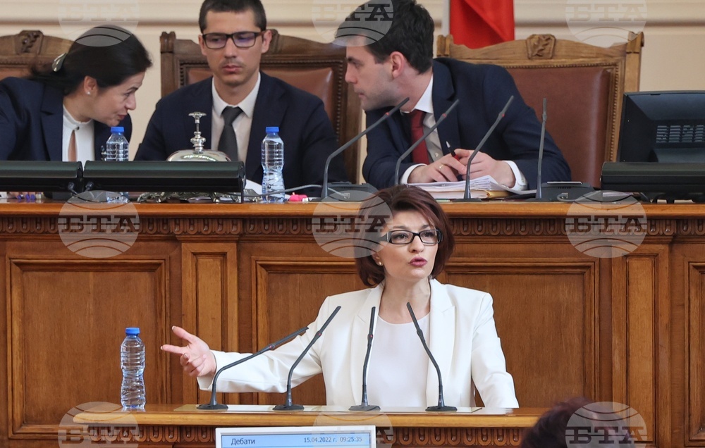 Парламент - Десислава Атанасова - заседание
