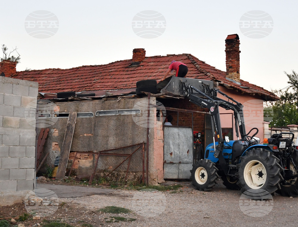 Село Белинци - буря - поражения