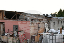 Село Белинци - буря - поражения