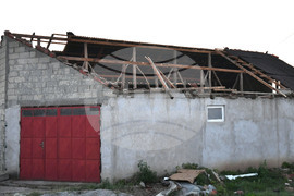 Село Белинци - буря - поражения