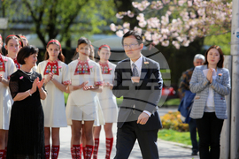 Цъфнали вишни - празник - Национална библиотека