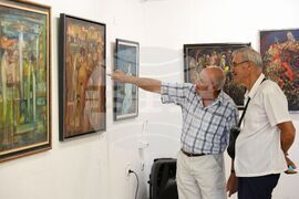 Бургас - Ненчо Русев - изложба живопис и пластика