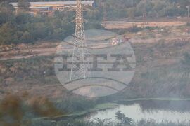 Бургас - квартал Меден Рудник - пожар