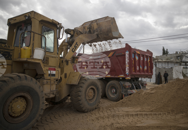 Строители откриха римско гробище на 2000 години в ивицата Газа