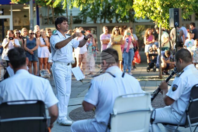 Бургас - Представителен оркестър на Военноморски сили - концерт