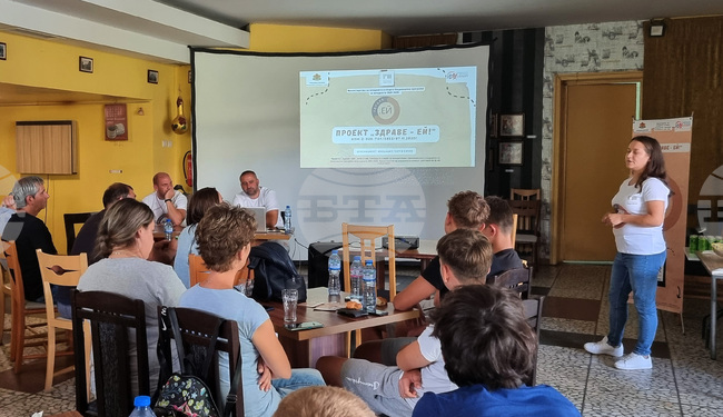 Разград - проект - здравословен начин на живот - представяне