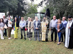 Видин - реконструкция - канализационен колектор - първа копка