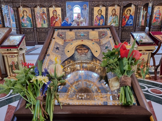 С молитва пред икона с мощи на преподобния Гавриил Ургебадзе започна Лазаровден в Ловеч