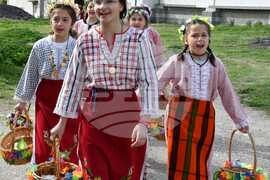 Село Добрич - Лазаровден - възстановка