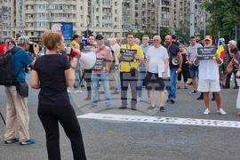 Румъния - Букурещ - протест