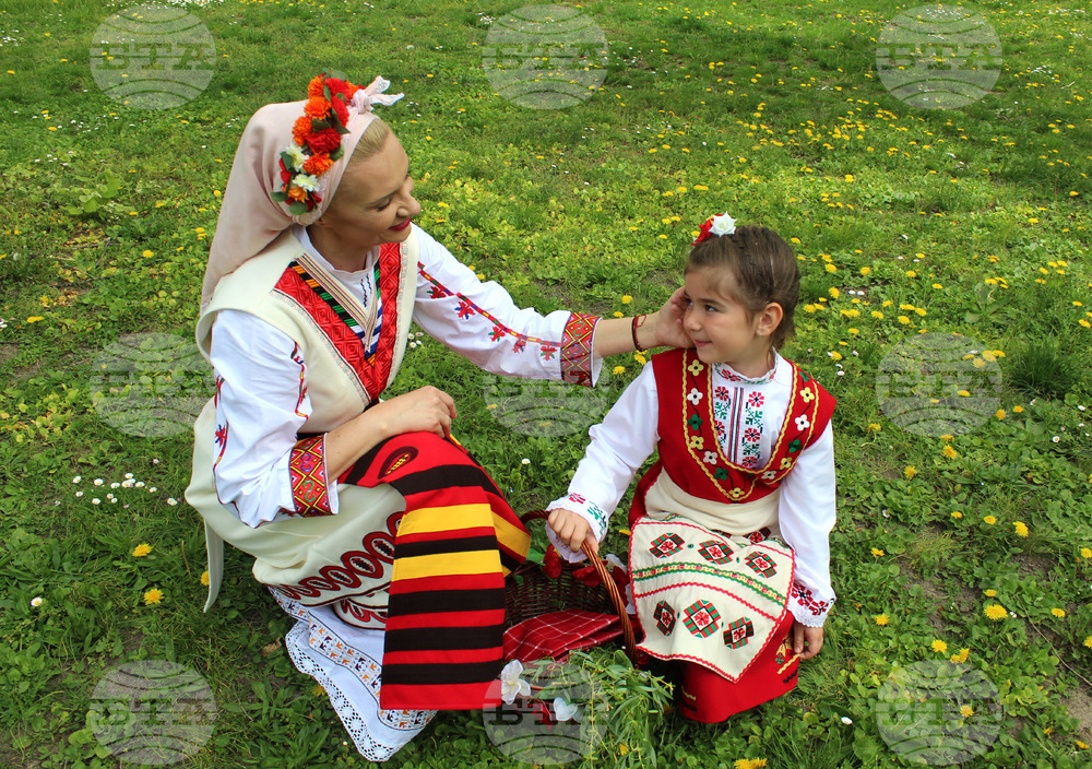 Стара Загора - Лазаруване - обичай - възстановка