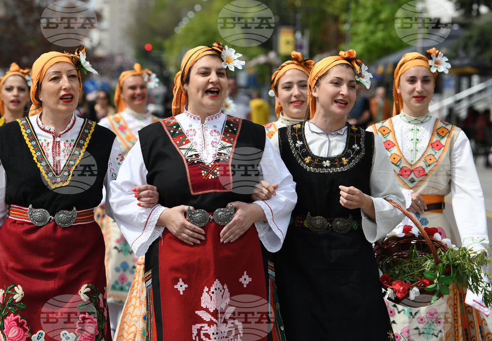 Стара Загора - Лазаруване - обичай - възстановка