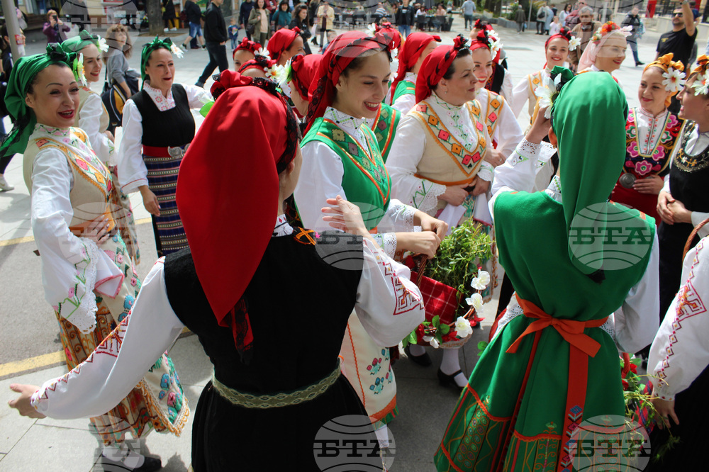 Стара Загора - Лазаруване - обичай - възстановка