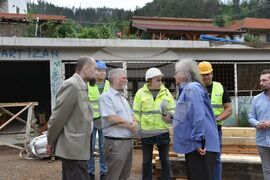 Сърбия - Никола Бертолини - посещение