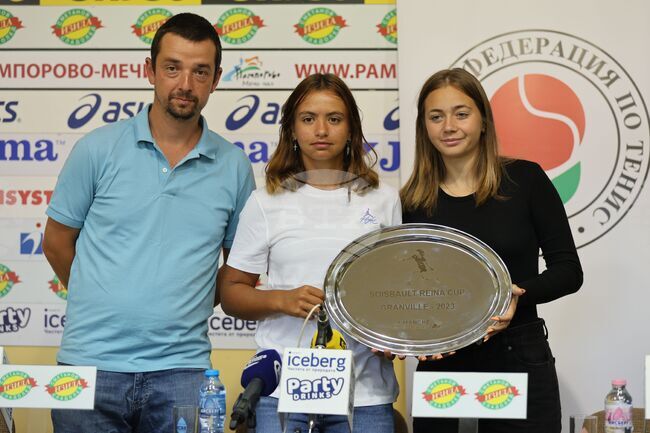  Тенис за девойки - пресконференция