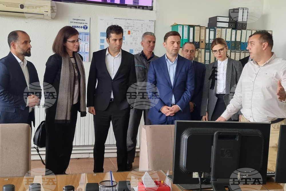 PM Petkov Visits Bitola-Elbasan Interconnector