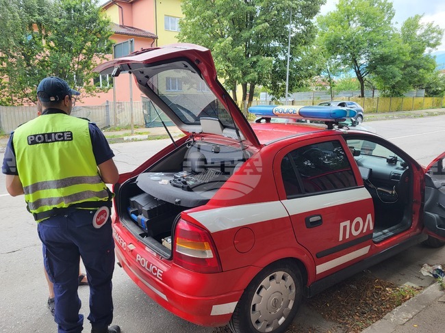 Самоков - полицейска акция