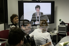 Кристалина Георгиева - видео-конферентна връзка - архив 2010