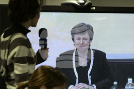 Кристалина Георгиева - видео-конферентна връзка - архив 2010