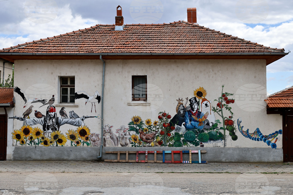 Село Старо Железаре - Първият в света селски музей за улично изкуство (street art )