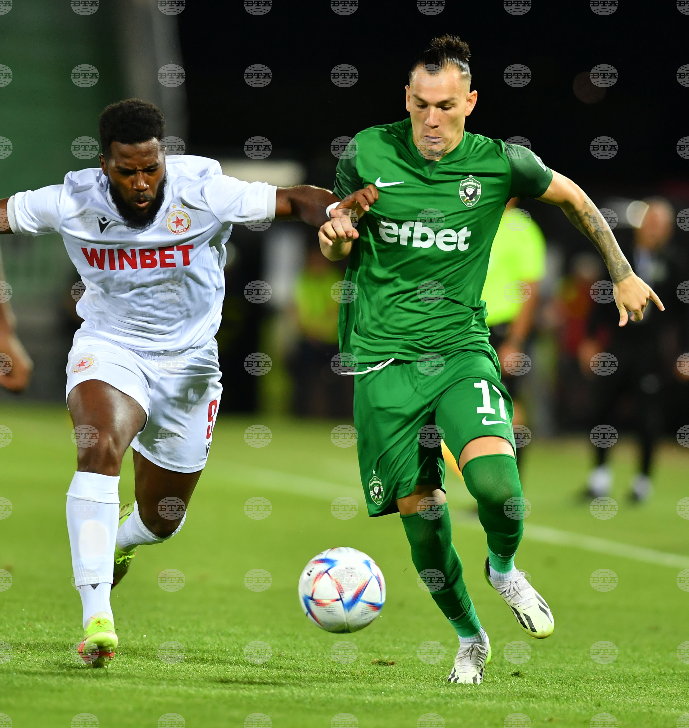 Разград - футбол - Лудогорец - ЦСКА-София