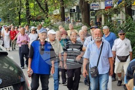 Република Северна Македония - протест - пенсионери