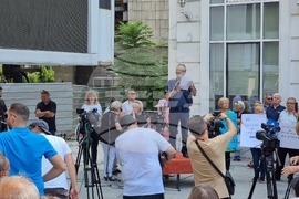 Република Северна Македония - протест - пенсионери