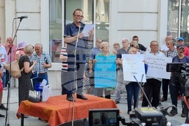 Република Северна Македония - протест - пенсионери