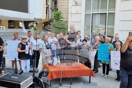 Република Северна Македония - протест - пенсионери