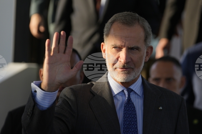 Испанският крал Фелипе е на посещение в Румъния