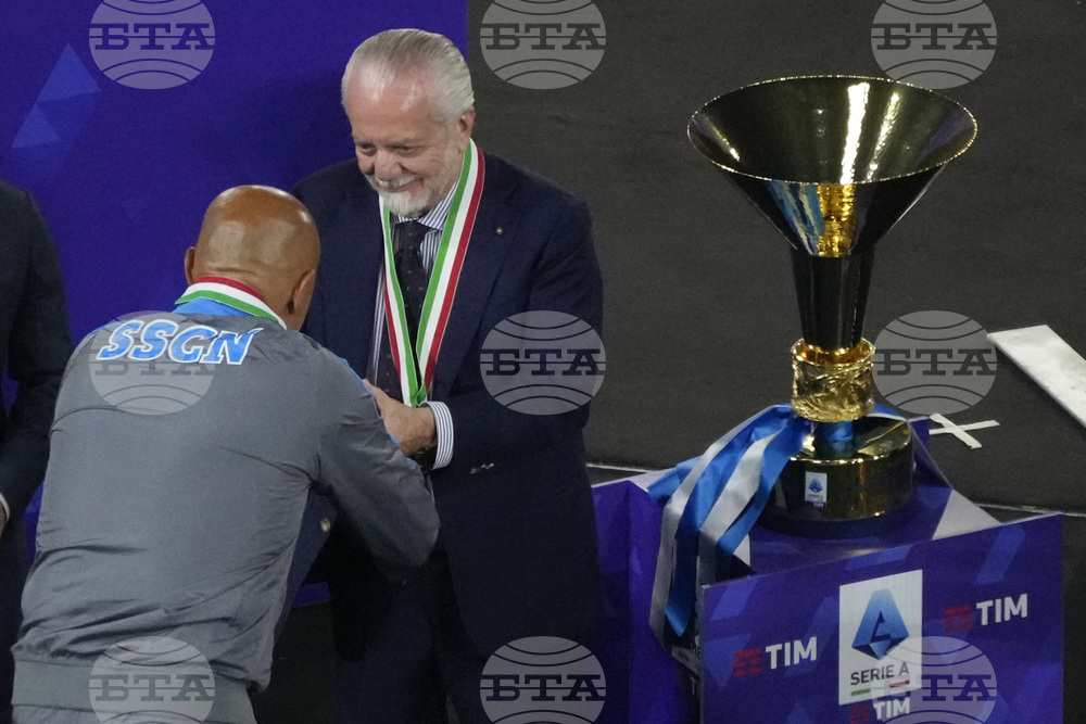  Президентът на Наполи Аурелио Де Лаурентис разгласи нов стадион след три години 